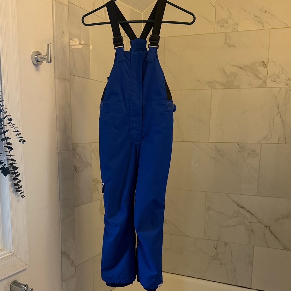 Roxy Kids Blue Snow Bib Overalls
